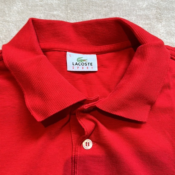 Men’s red Lacoste - Size XL - Picture 2 of 2